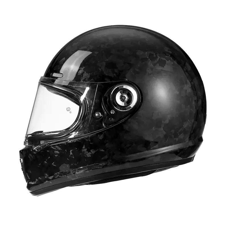 68 karbonfiber motorsykkelhjelm DOT standard motocrosshjelm