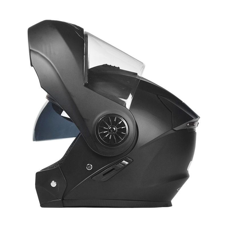 106 doble visirer Flip Up Motorsykkelhjelm Motocrosshjelm