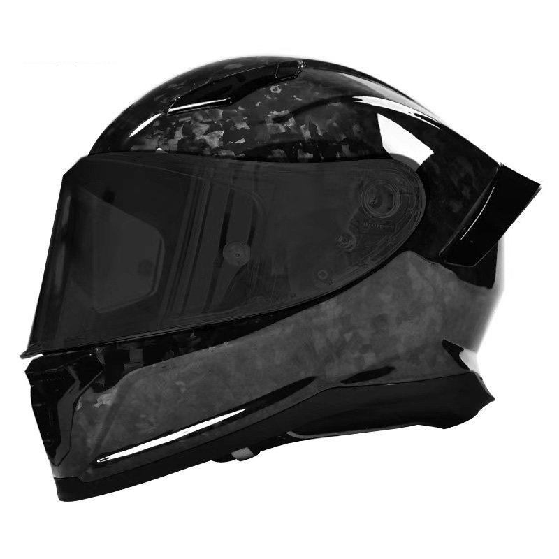 MT30 Carbon Fiber Motorsykkelhjelm Casco Moto DOT Full Face Hjelm