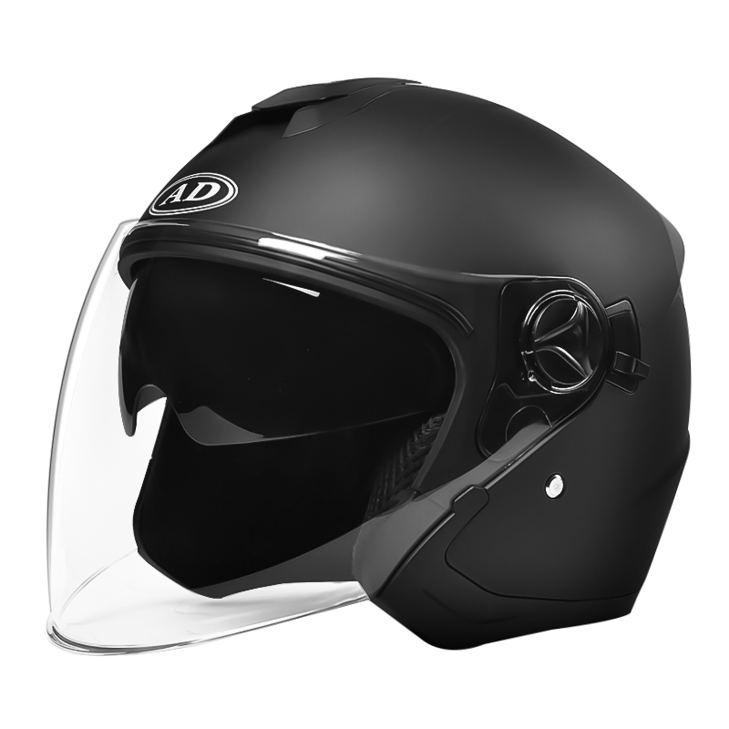 668 Open Face motorsykkelhjelm doble visirer motocrosshjelm