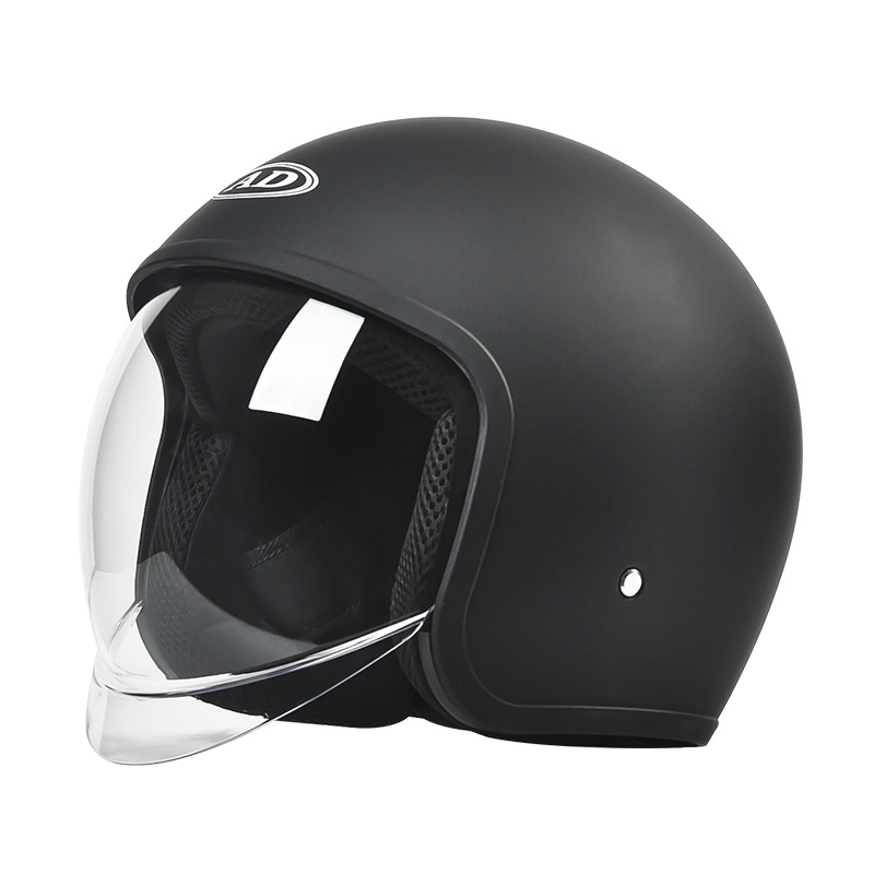 FG05 Retro Open Face motorsykkelhjelm doble visirer motocrosshjelm